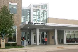  Photo of the Entrance of the Beloit Public Library