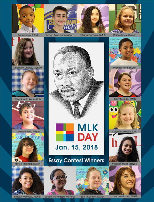 How To Write A Narrative Essay About An Experience Poster Featuring Photos Of All Essay Winners Good Transitions For An Essay also How To Start An Expository Essay Winners Named In Dr Martin Luther King Jr Essay Contest E Business Essay
