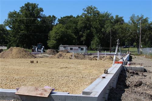 Foundation of the new Administration Building Foundation of the new Administration Building